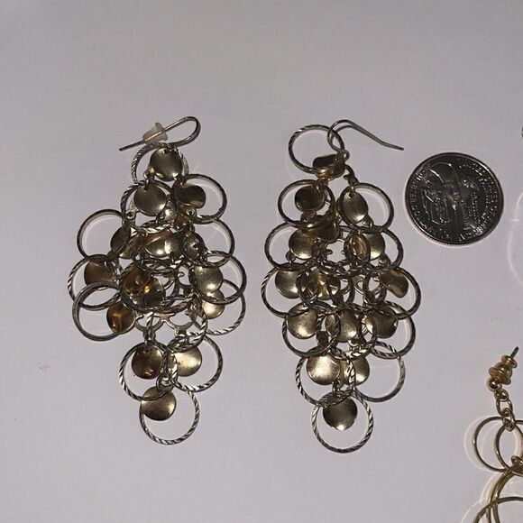 Bundle of 3 Pairs of Dangly Earrings - Picture 2 of 4